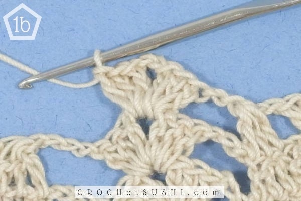 Ponto folha de crochê passo-a-passo - crochet pattern step by step