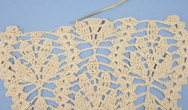 Ponto folha de crochê passo-a-passo - crochet pattern step by step