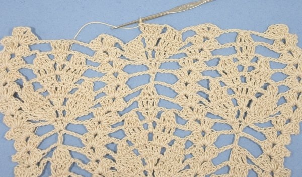 Ponto folha de crochê passo-a-passo - crochet pattern step by step