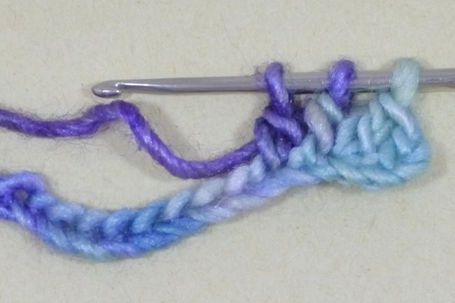 Ponto fantasia 1 de crochê passo-a-passo - crochet stitch step by step