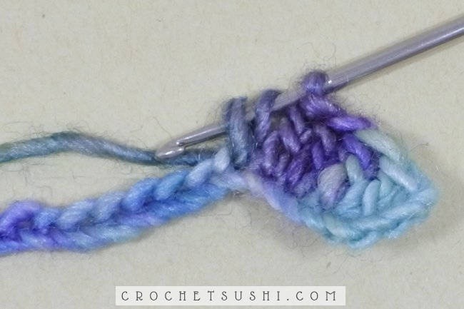 Ponto fantasia 1 de crochê passo-a-passo - crochet stitch step by step