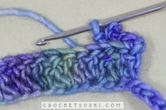 Ponto fantasia 1 de crochê passo-a-passo - crochet stitch step by step