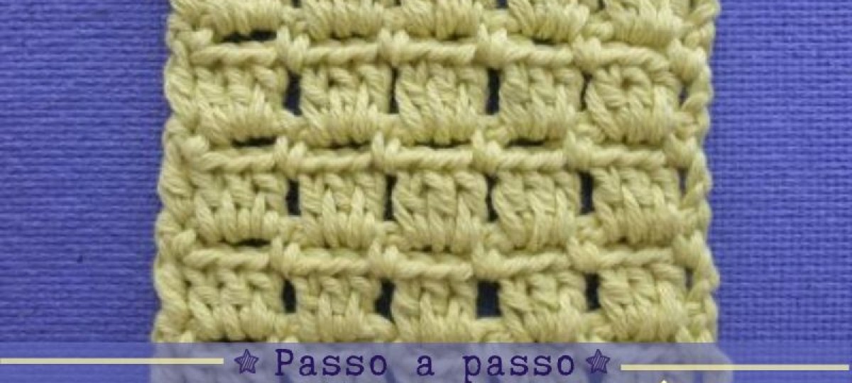 Ponto de Crochê 2001 Passo a Passo