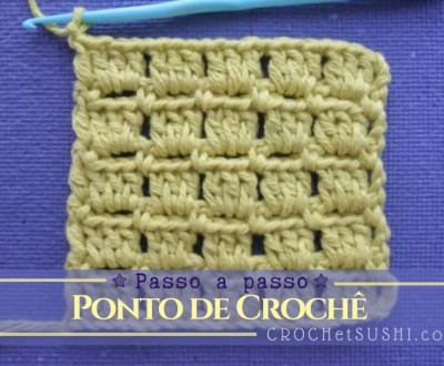 Ponto de Crochê 2001 Passo a Passo