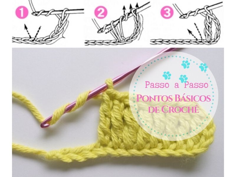 Ponto X - Receita de Croche  Crochê, Aprendendo croche, Fazer croche